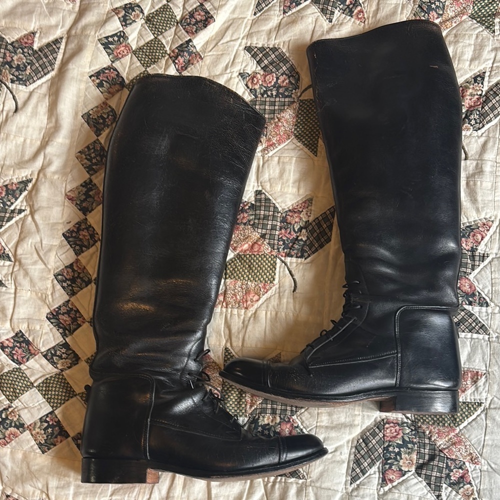 Dehner Omaha English riding boots vintage